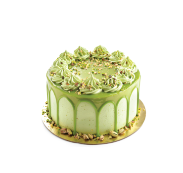 Pistachio Drip Cake